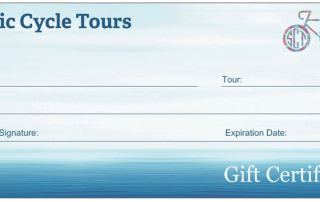 Gift Certificate - Scenic Cycle Tours - San Diego Bike Tours