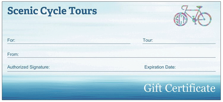 Gift Certificate - Scenic Cycle Tours - San Diego Bike Tours