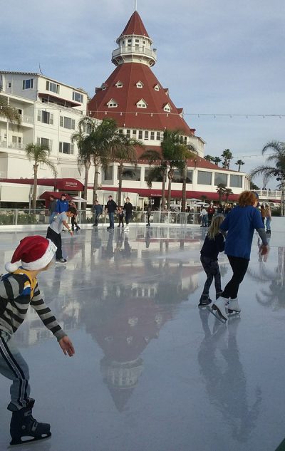 ice skating in coronado - Scenic Cycle Tours - San Diego Bike Tours