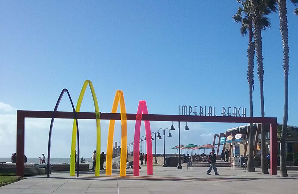 imperial beach pier - San Diego Scenic Cycle Tours