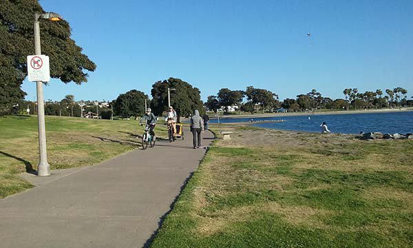 calm mission bay - San Diego Scenic Cycle Tours