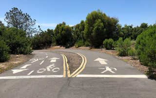 mission bay bike path signs - San Diego Scenic Cycle Tours