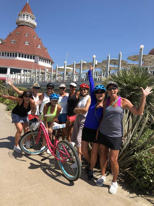 hotel del bike riders - San Diego Scenic Cycle Tours