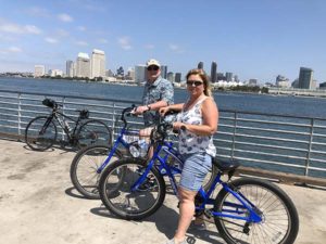 san diego skyline - San Diego Scenic Cycle Tours