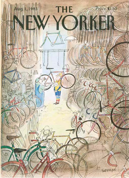 1988 New Yorker Cover- San Diego Scenic Cycle Tours