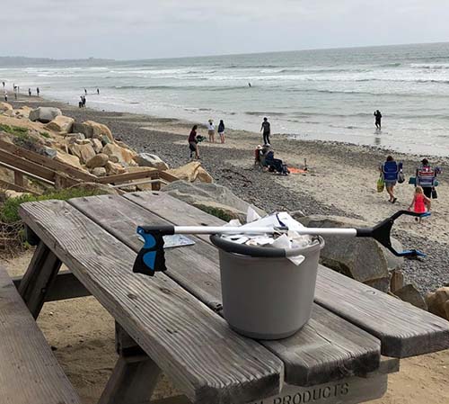 beach clean up - San Diego Scenic Cycle Tours