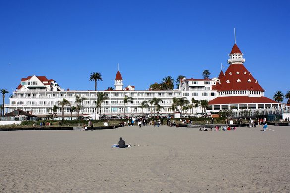 hotel del coronado - San Diego Scenic Cycle Tours