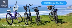 free birthday bike tour