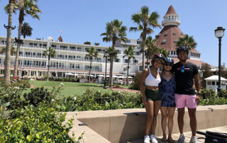 happiness at the hotel del coronado - San Diego Scenic Cycle Tours