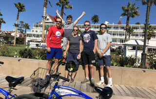 such a fun family on today's coronado bike tour