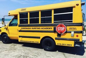 coronado surf academy bus