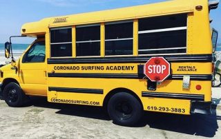 coronado surf academy bus