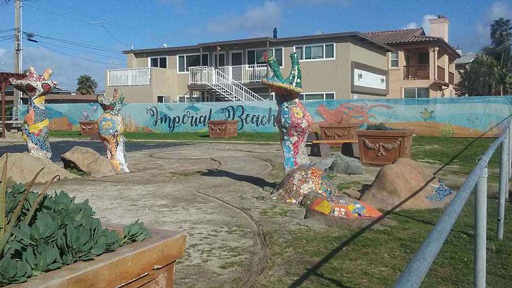 Imperial beach art - San Diego Scenic Cycle Tours